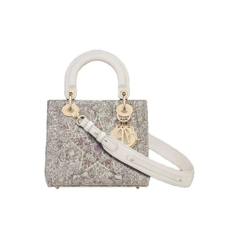 DIOR Lady DiorMy ABCDior Calfskin Shoulder Bag, Crossbody Bag, Handbag Trumpets Women's Latte-0
