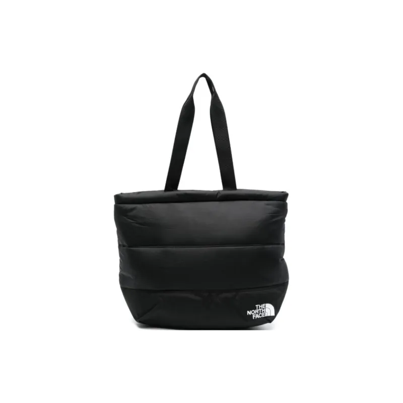 THE NORTH FACE Nuptse Logo Embroidered Tote Bag-0