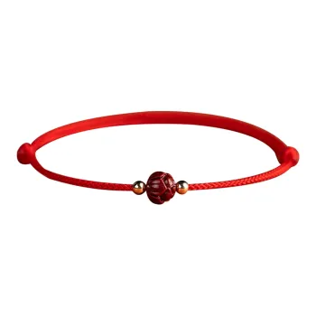 Nine Music Reconstructed Cinnabar Bracelets Unisex