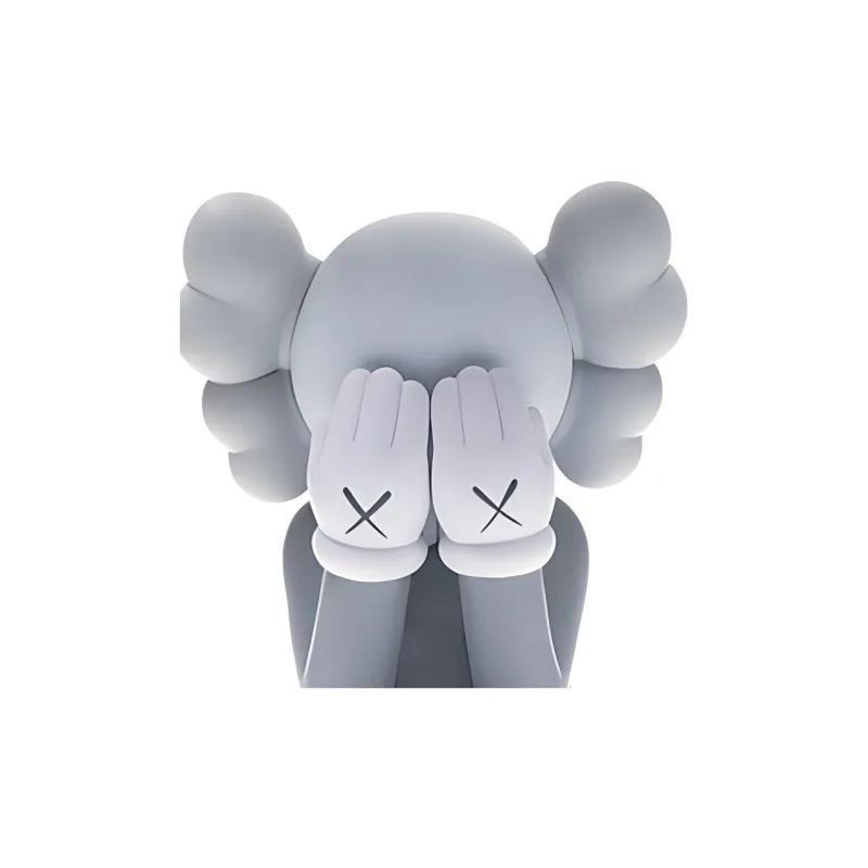 KAWS Passing Through Open Edition Vinyl Figure Grey-2