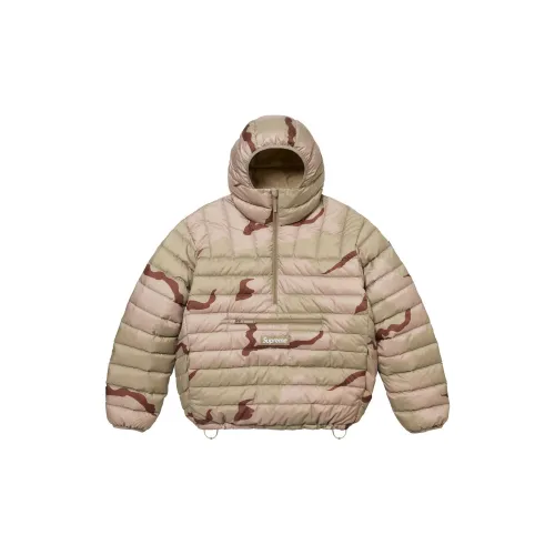 Supreme Micro Down Half Zip Hooded Pullover FW24