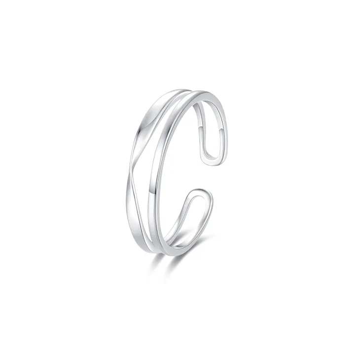 C&C S925 Silver Rings Women's Silver-0