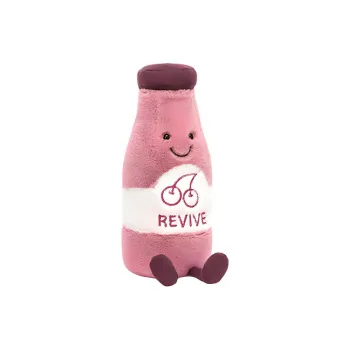 JELLYCAT Fun Food Collection Juice Pink Dolls Plush Doll 19cm Height