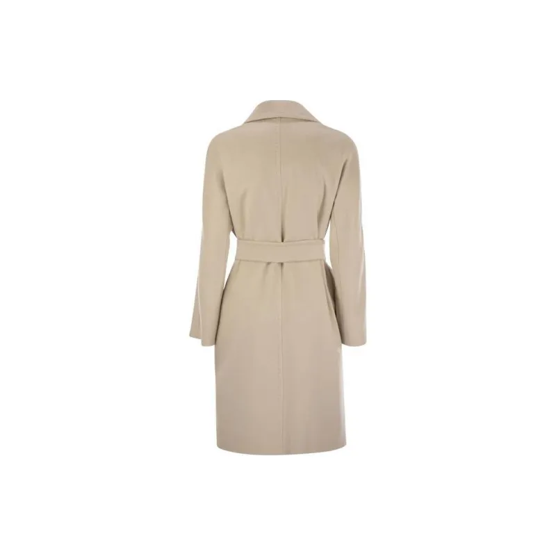 MaxMara Double Breasted Belted Coat-1