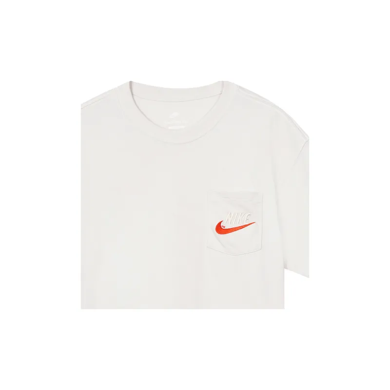 Nike Sportswear T Shirt Men's Phantom Gray White-5