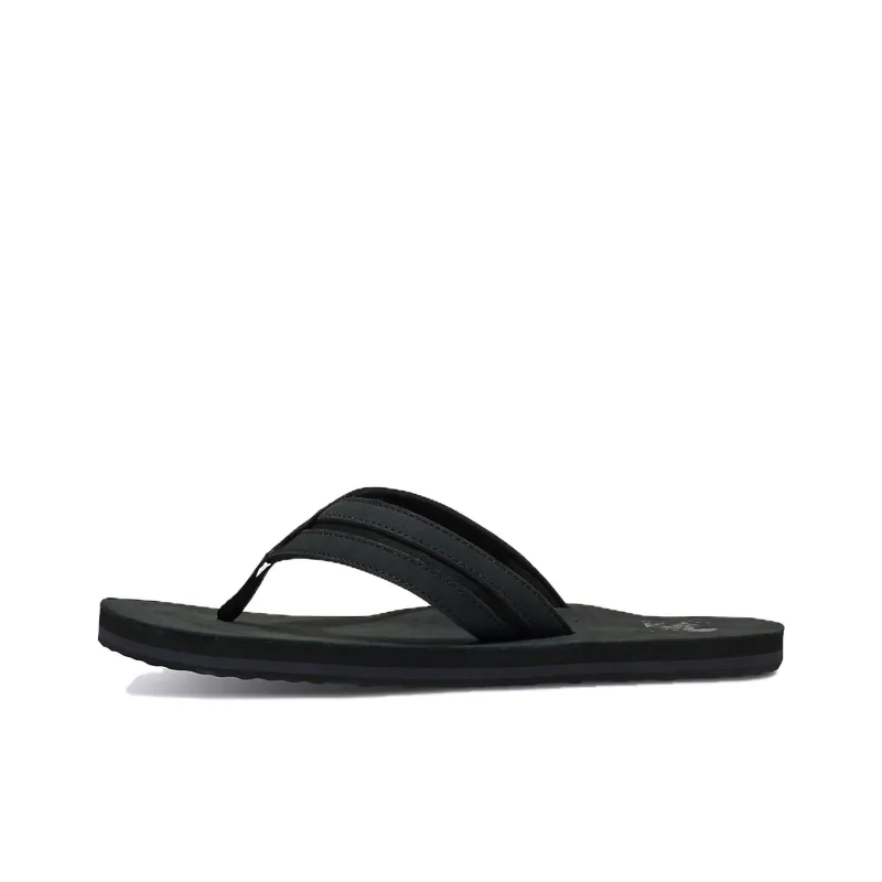 Vans Abrasion-Resistant Slip-Resistant Flip Flops Men's Black-0