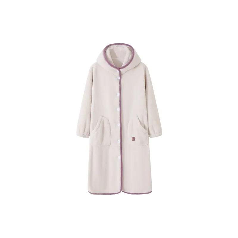 MADALLO Bath Robes Women's White-0