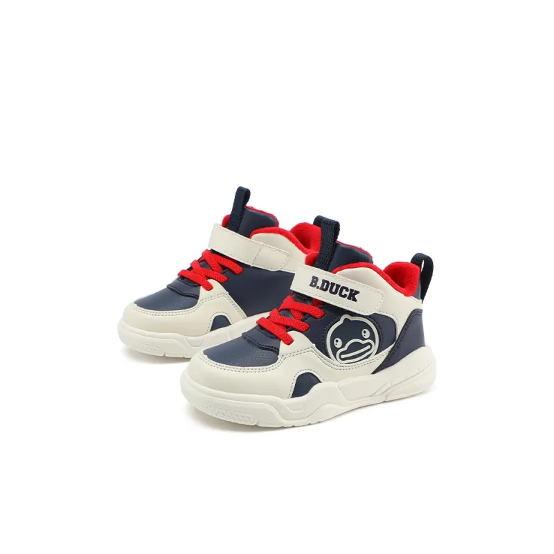 B.Duck Durable Warm High Top Kids' Skateboarding Shoes Children Aged 3 7 Years Old-8