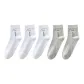 [5 Pack]White 3 Pack+Light Gray 2 Pack