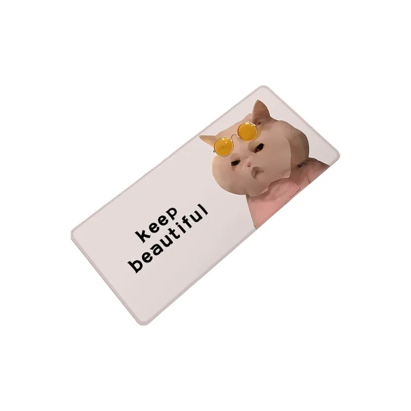 SHIBADU Rubber Cute Small Animal Office Desk Study Desktop Pad Computer Keyboard Desk Cushion Mouse Pads-12
