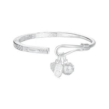 A Thousand Pieces Of Silver 999 Fine Silver Bangles Women's