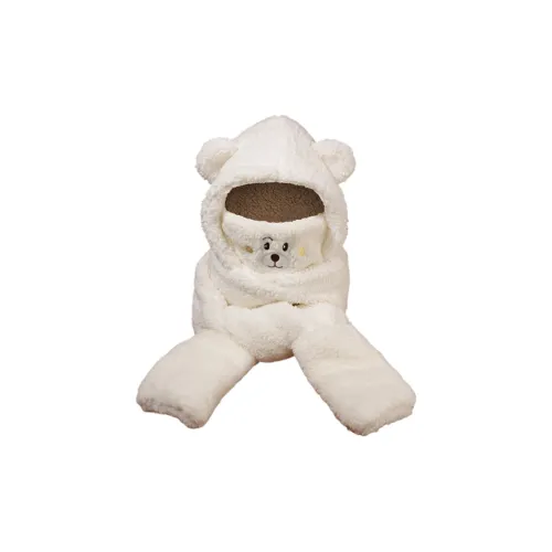 Yalu Polyester Hoods & Plush Hats Unisex