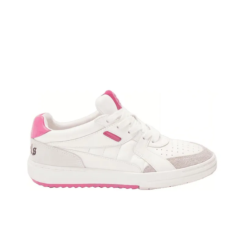PALM ANGELS Palm University White Pink Women's-1