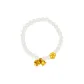 Lily of The Valley Hetian Jade Bracelet
