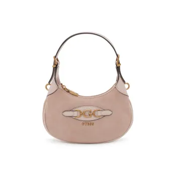 GUESS Artificial Leather Shoulder Bag Medium Size Women's Multicolor