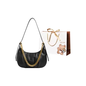ERANGBEAR PU Portable Crossbody Bag, Shoulder Bag Women's Black/Coffee/Light Brown/Dark Khaki