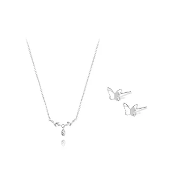 BLANK IN BLANK Sterling Silver Necklaces Women's Birthday Anniversary Present Box