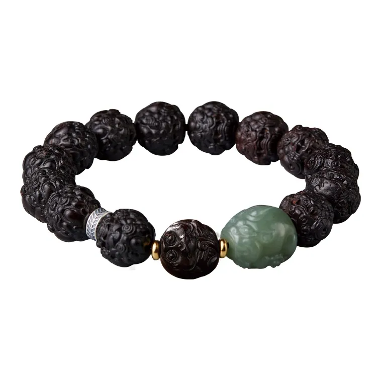 Yi Mingju Rosewood Bracelets Unisex-12