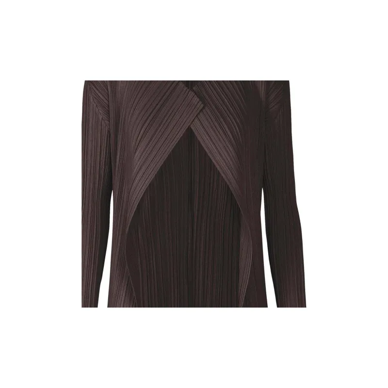 PLEATS PLEASE ISSEY MIYAKE Mellow Pleats Cardigan-1