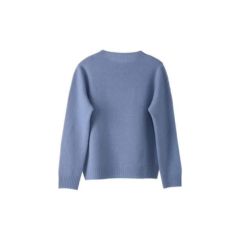 Fstudio Fashion Loose Fit Commute Base Knitwear Women's Black-9
