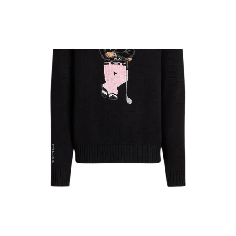 Polo Ralph Lauren Polo Bear intarsia Jumper-6