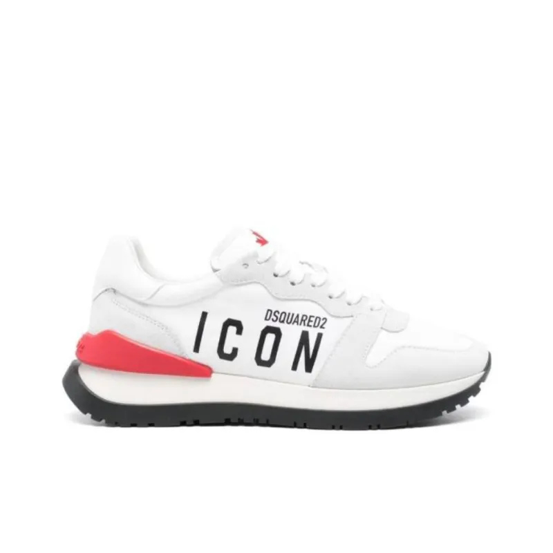 DSQUARED 2 Icon Printed Low-Top Sneakers-1