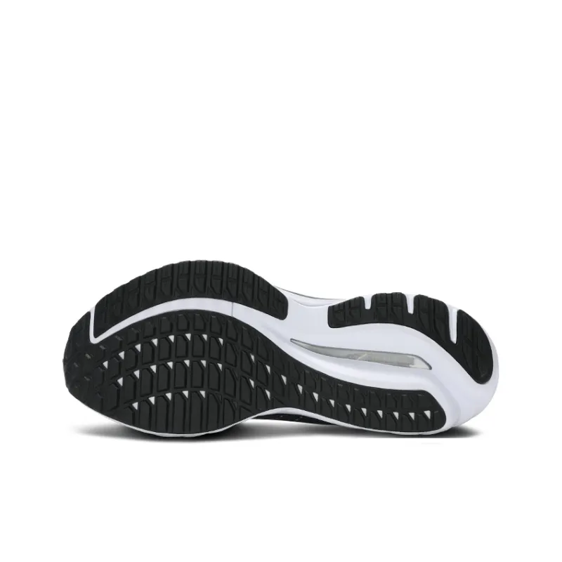 Mizuno Wave Inspire 20 Cushioning Anti Slip Wear Resistant Breathability Low Top Running Shoes Unisex Black White-4