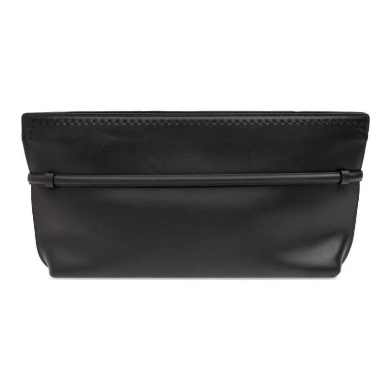 MaxMara Calfskin Clutch Women's Black-2