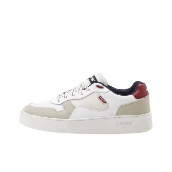 Levi's GLIDE Low Top Skateboard Shoes Men's White Umber