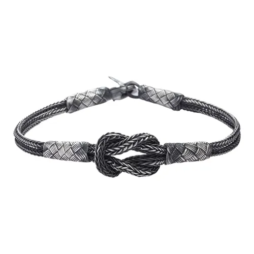 LUCKYMOJO Sterling Silver Bracelets Unisex
