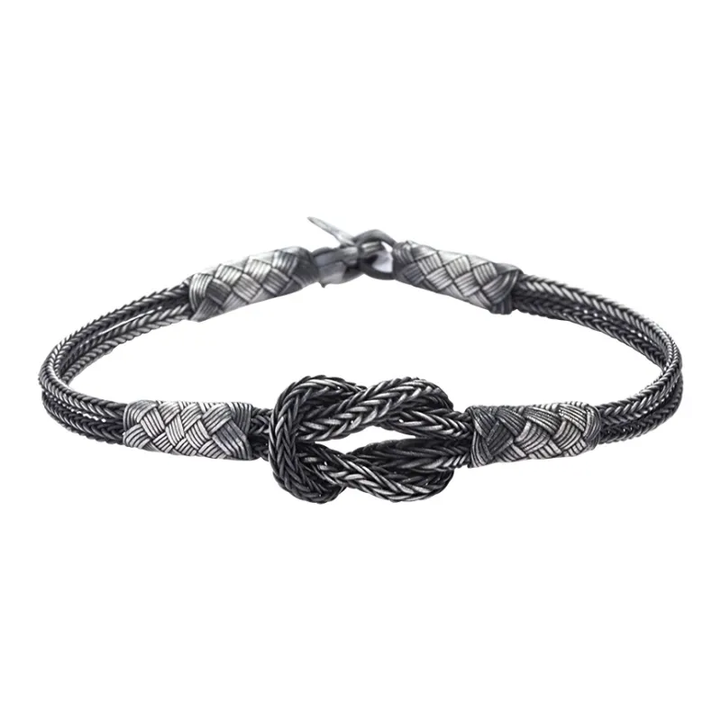 LUCKYMOJO Sterling Silver Bracelets Unisex-0