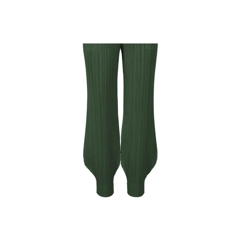 PLEATS PLEASE ISSEY MIYAKE Plissé Tapered Leg Trousers-4