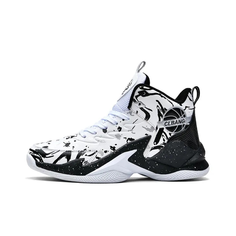 MUSNODO Thermal Coverage Rebound Abrasion Resistant High Top Basketball Shoes Unisex-0
