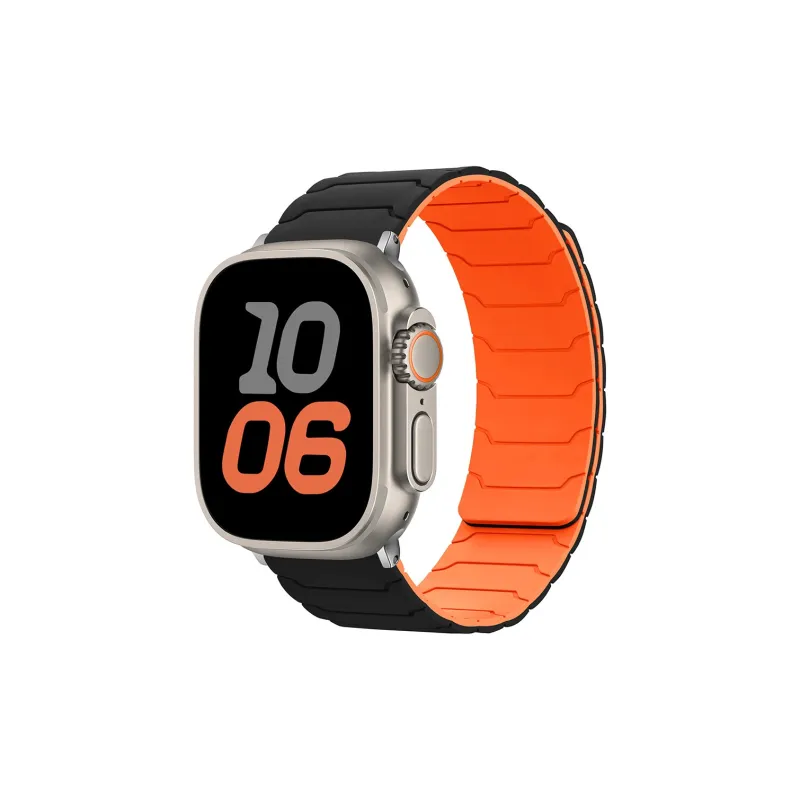 LOVINGCOOL Watch Band Apple Compatibility 46mm Silicone Material-10
