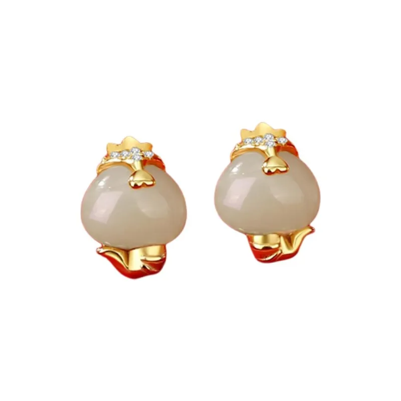 CHIEMOT S925 Silver Stud Earrings Women's-4