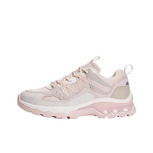 PONY Anti Slip Wear Resistant Low Top Casual Shoes Women's Light Pink
