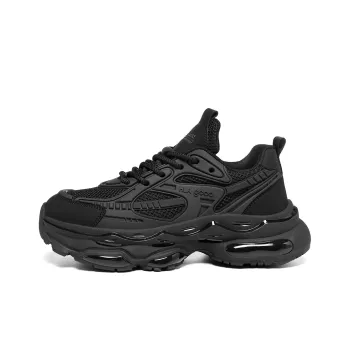 HLA Black Warrior Cushioning Low Top Chunky Sneakers Men's