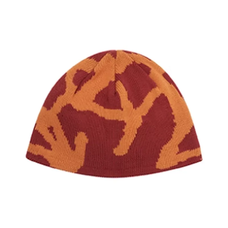 Gramicci Polyester Cotton Beanies Unisex Blue/Orange-1