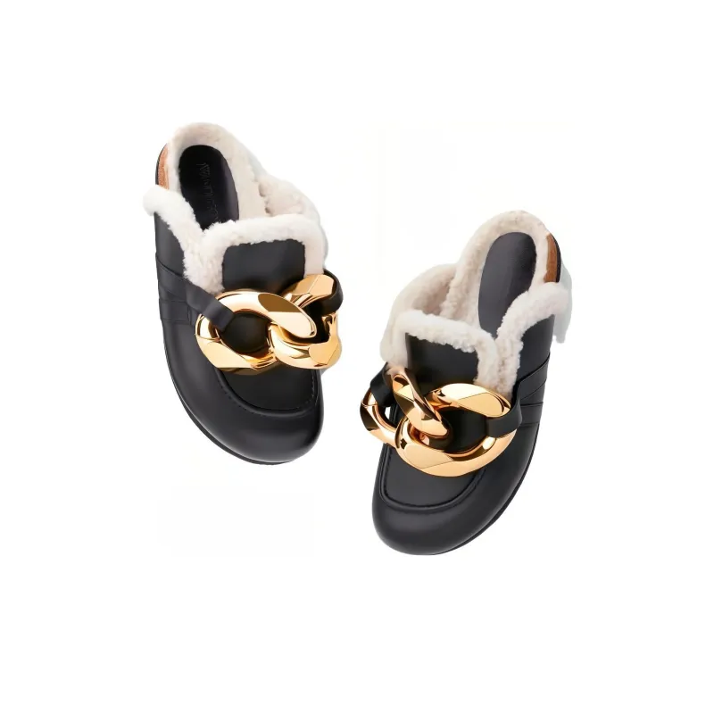JW Anderson Casual Single Shoes Men's Black-4