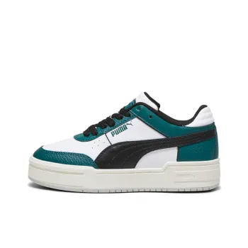 PUMA Ca Pro Anti-Slip Wear-Resistant Low-Top Kids' Skateboarding Shoes White Blue And Black Teenagers