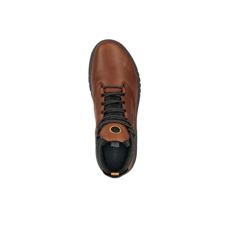 GEOX Aerantis 4X4 Ab Anti-Slip Wear-Resistant Mid-Top Casual Shoes Men's Brown-4