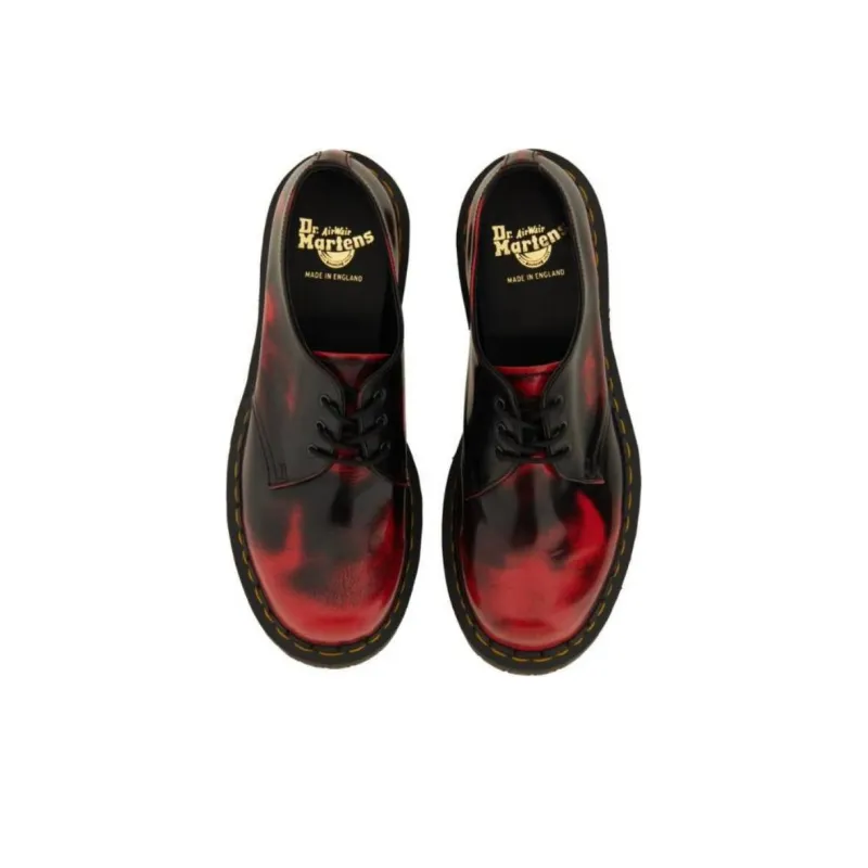 Dr. Martens 1461 Bex Black Red-4