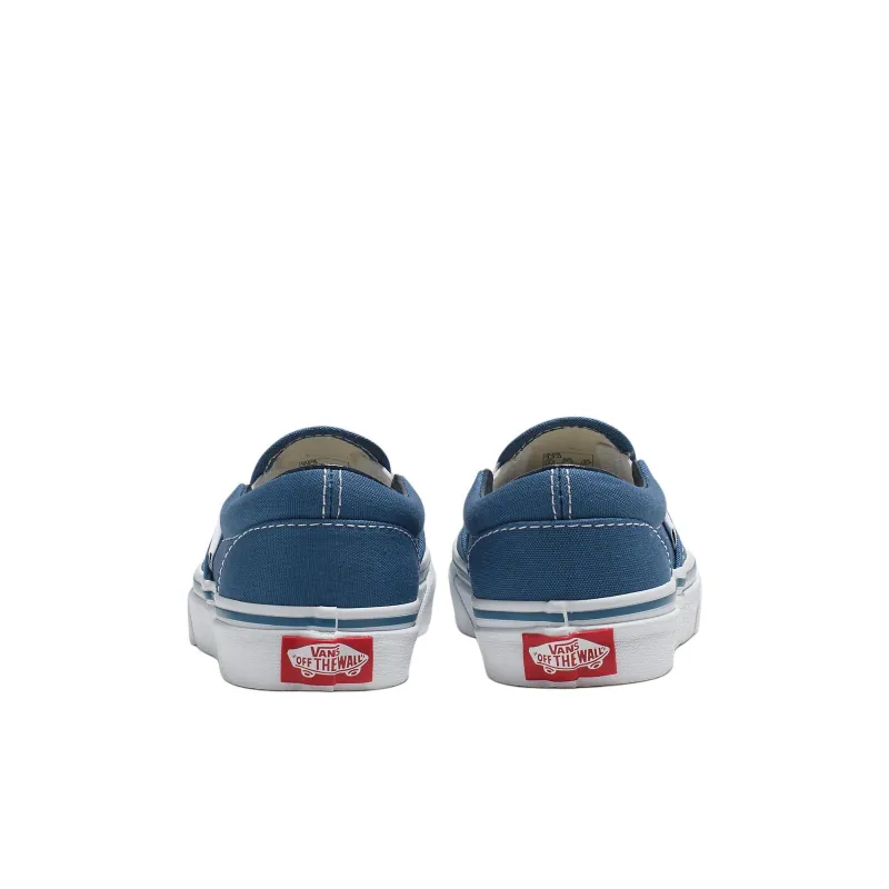 Vans Slip-on Anti-Slip Wear-Resistant Low-Top Kids' Skateboarding Shoes Marine Blue Children Aged 3-7 Years Old-2
