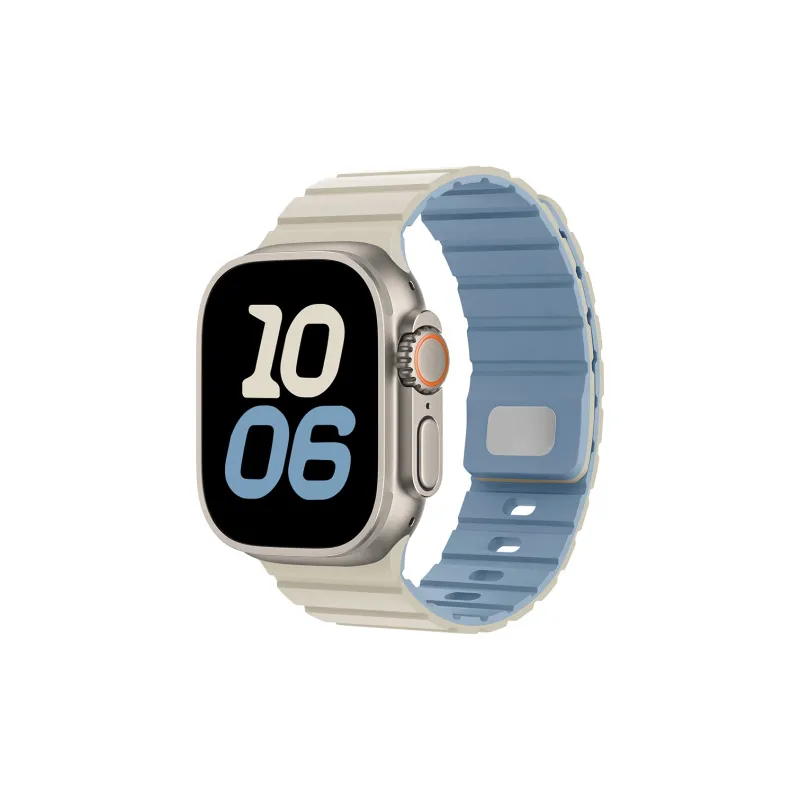 LOVINGCOOL Watch Band Apple Compatibility Silicone Material-9