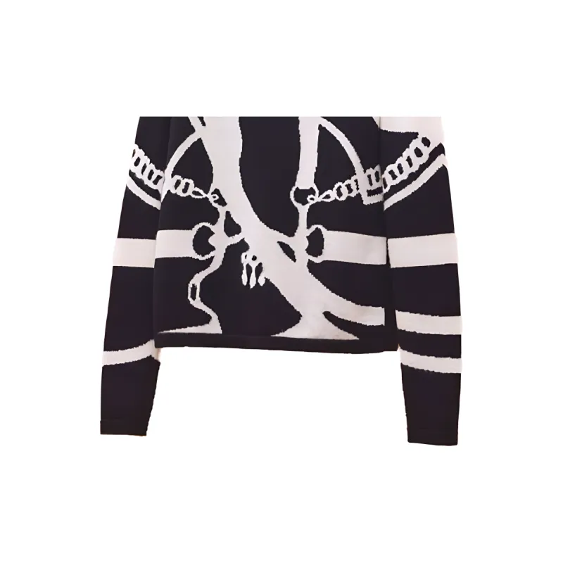 HERMES FW22 Cashmere Sweater Women's Black-4