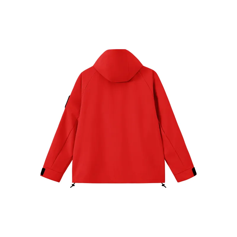 P8H9 Water Resistant Windproof Breathable Warm Lightweight Windbreaker Jacket Unisex-21
