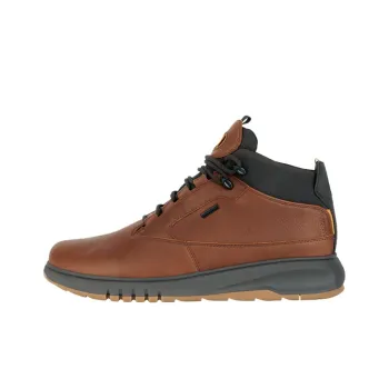 GEOX Aerantis 4X4 Ab Anti-Slip Wear-Resistant Mid-Top Casual Shoes Men's Brown