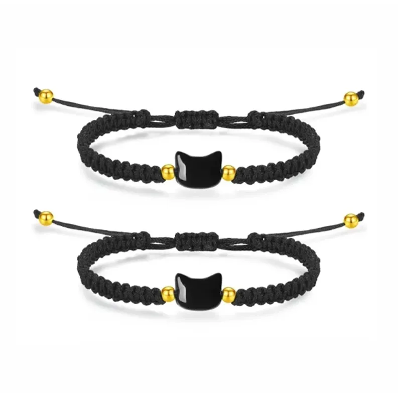 Muyan Alloy Lucky Kitten Bracelet Women's-5