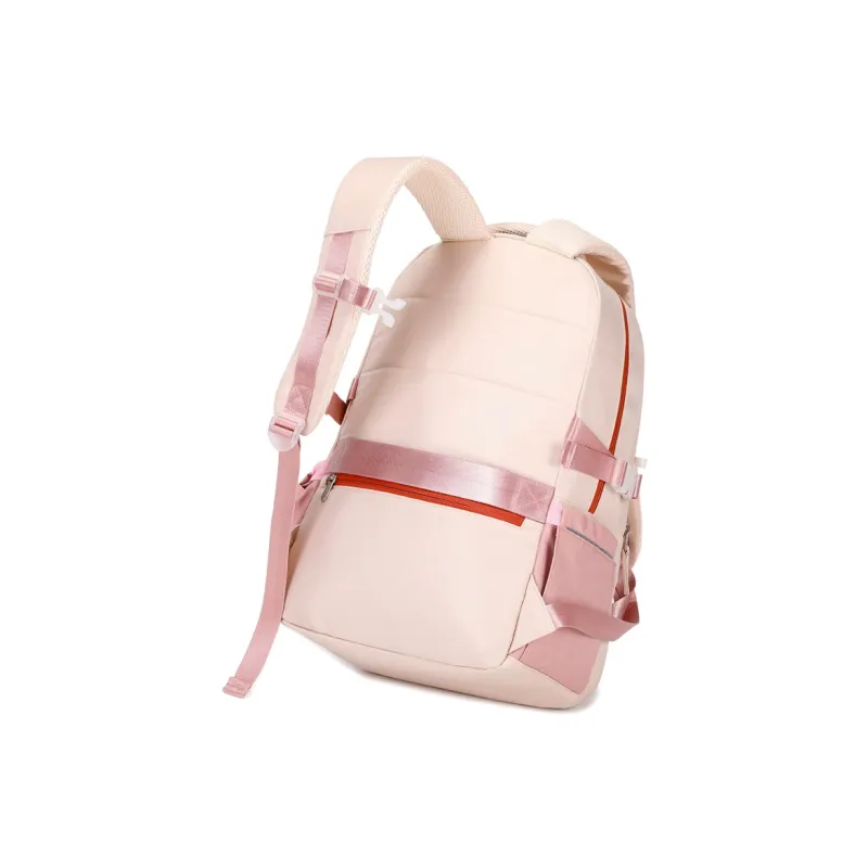 ZUOFEIFAN Nylon Backpack Women's Beige & Pink-5