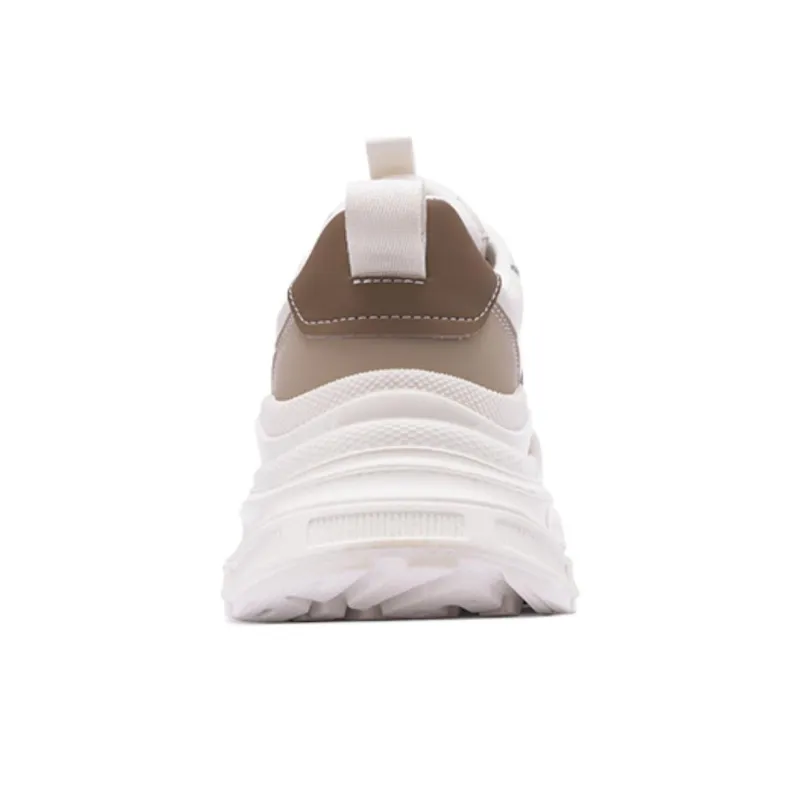 PONY Anti Slip Wear Resistant Low Top Chunky Sneakers Women's White-4